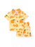 Fresh Market Toddler Boy Banana Shirt & Shorts Set Orange
