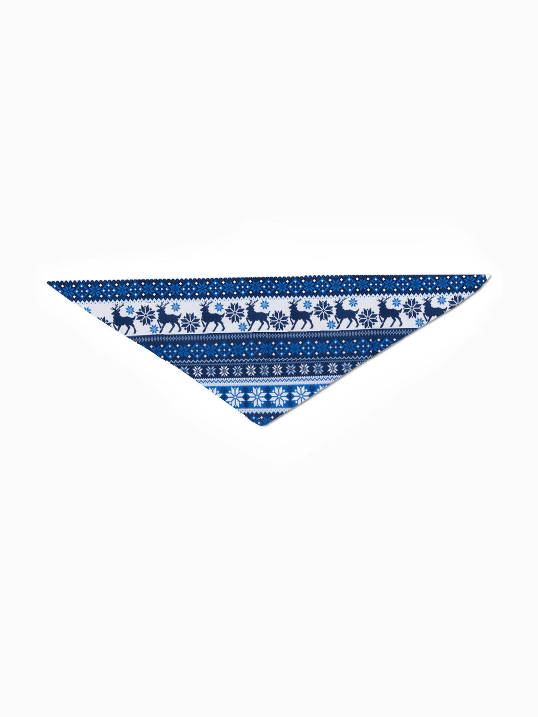 Pijama navideño con renos y letras a juego para toda la familia, en azul oscuro.