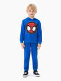Marvel Toddler Boy 2pcs Spider-Man Childlike Longsleeves Hoodie and Sweatpants Set Blue