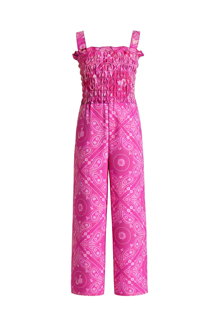 Barbie Mommy & Me Bamboo Jumpsuit Hot Pink