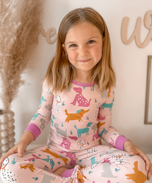 These PJs are my daughter’s favorite—so soft, at least three times softer than cotton!