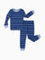 Christmas / Halloween Pajamas 2-piece Bamboo Pajamas Set With Playful Print for Toddler / Kids ( Snug-Fitting) Blue
