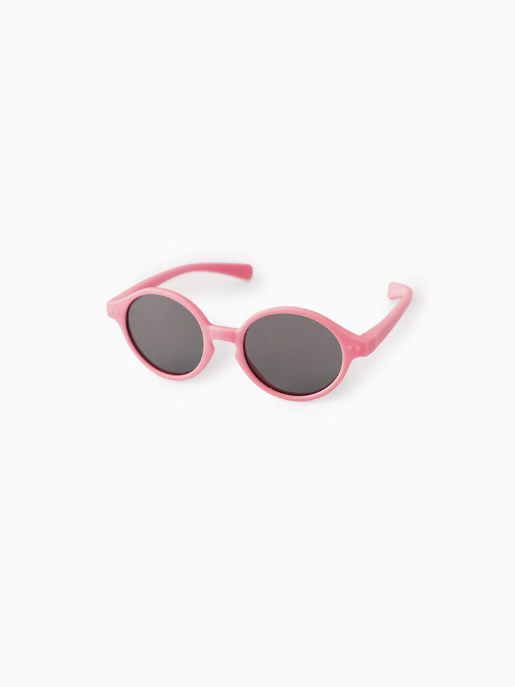 Polarized Round Baby Sunglasses Silicone Pink