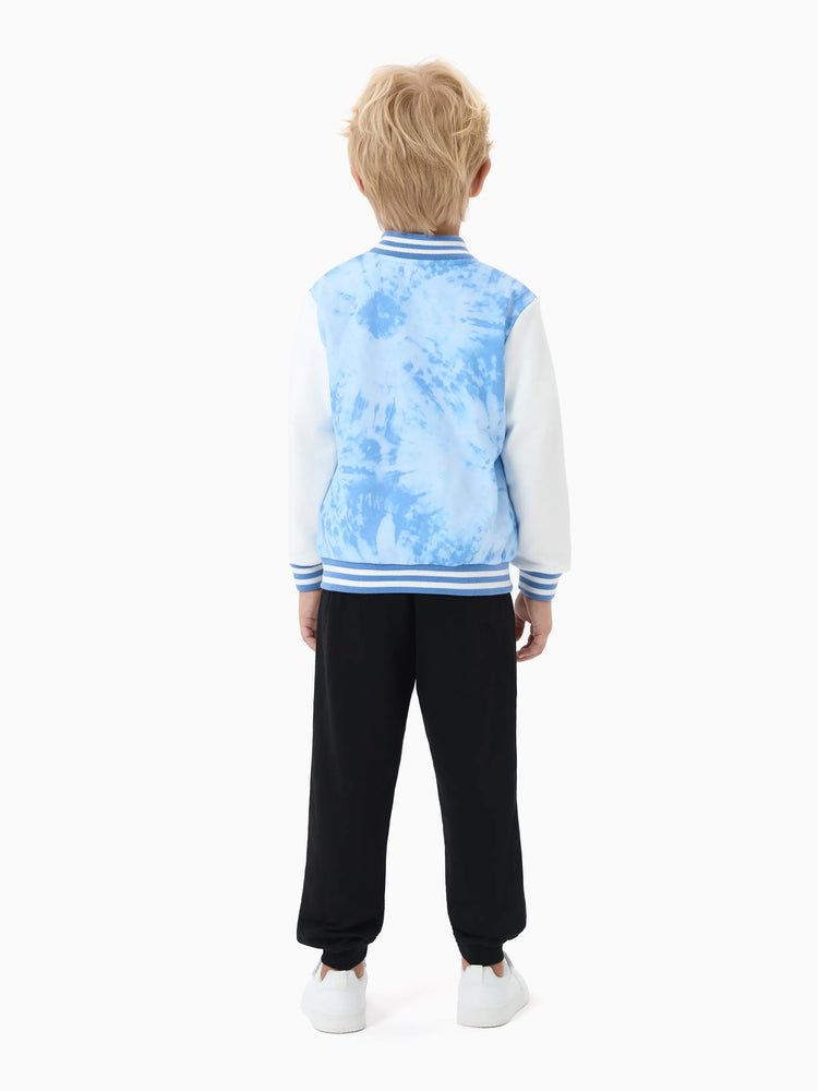 Disney Mickey and Friends Toddler/ Kid Mickey Mouse Polka Dot Bomber Jacket Blue