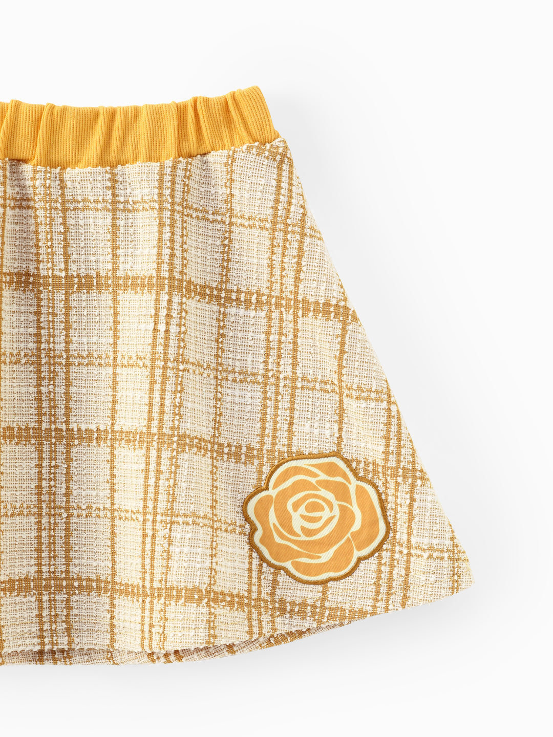 Disney Princess Belle Tweed Cardigan And Skirt Set Yellow