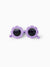 Baby Sunflower Polarized Silicone Sunglasses Purple