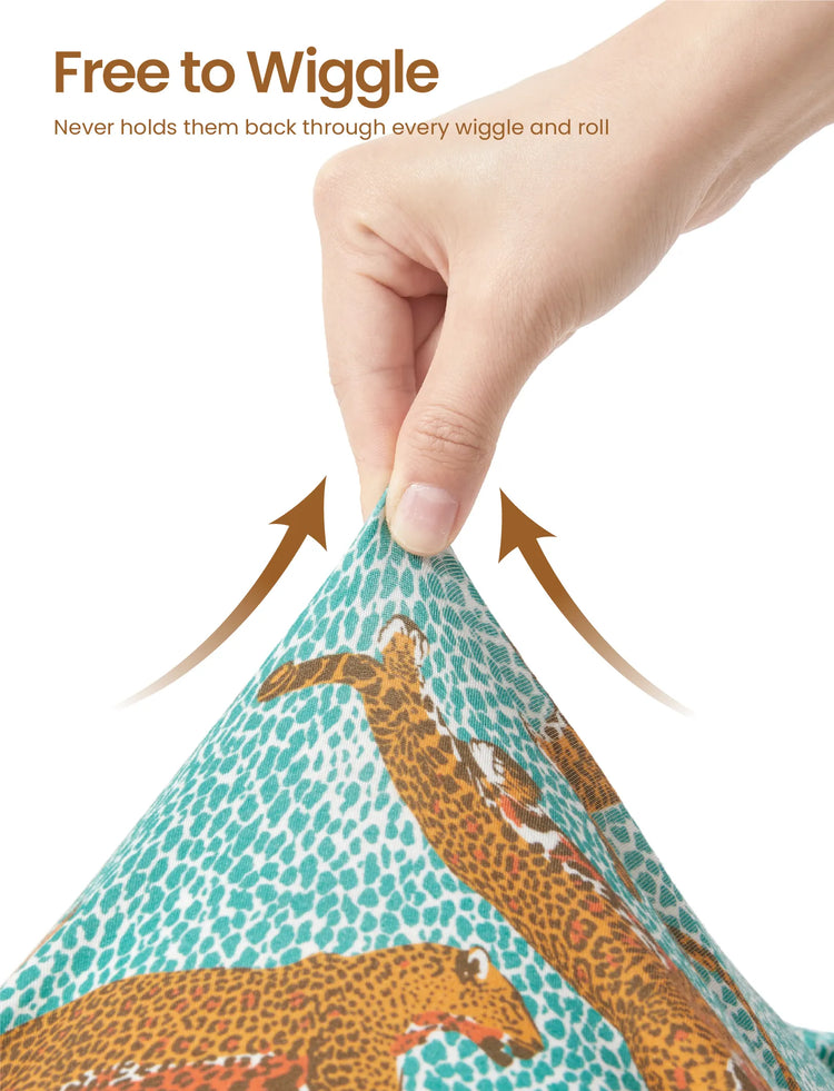 Toddler / Kids Christmas / Halloween Pajamas 3-Piece Bamboo Pajama Set 2-in-1 Look for 4 Seasons (Snug-Fitting) Green