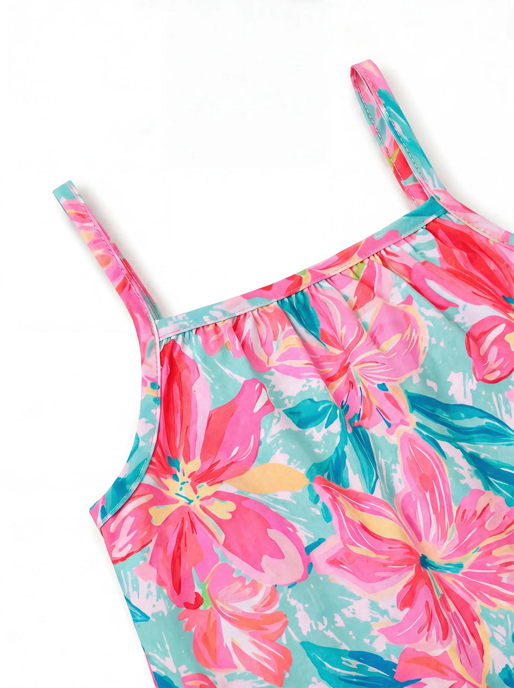 Fresh Market Baby Girl Ruffle Dress flowers