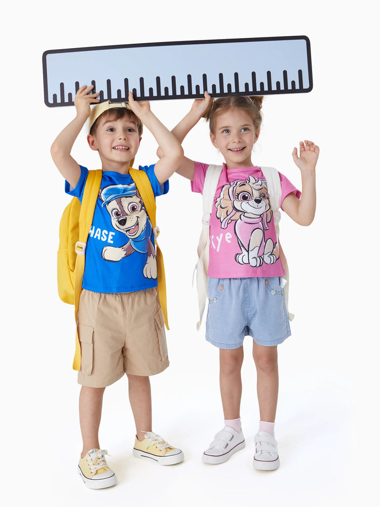 PAW Patrol Toddler Boy Chase printed graphic T-shirt
 Blue