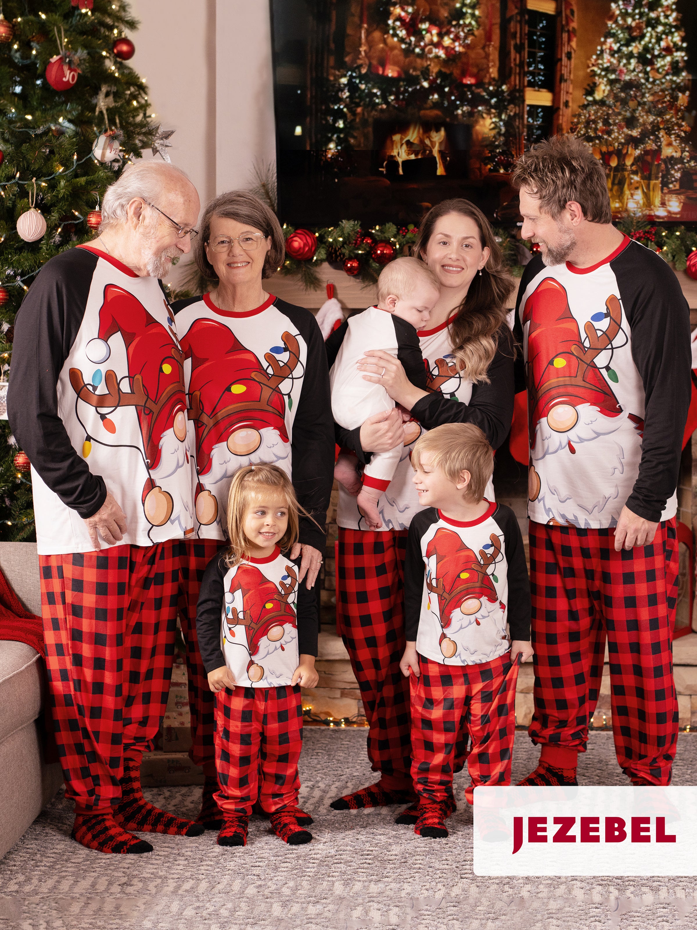 Matching Family Pajamas Cheap Xmas Pajamas Family Matching Red