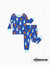 Bamboo Baby/Toddler 2-Piece Childlike Animal Print Snug-Fitting Pajamas Set Blue