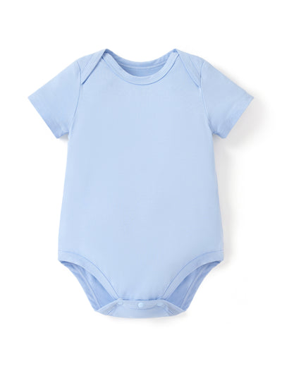 Bamboo Baby Boy/Girl Casual Romper Blue