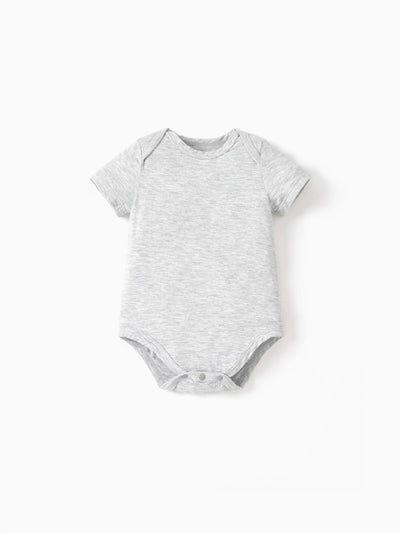 Bamboo Baby Boy/Girl Casual Romper Grey