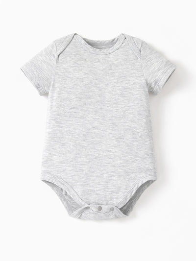 Bamboo Baby Boy/Girl Casual Romper Grey