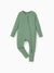 Kids Baby / Girl Bamboo Pajamas With Childlike Print (Snug-Fitting) Dark Green