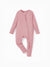 Kids Baby / Girl Bamboo Pajamas With Childlike Print (Snug-Fitting) Pink