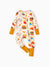 Kids Baby / Girl Bamboo Pajamas With Childlike Print (Snug-Fitting) Brown
