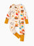 Kids Baby / Girl Bamboo Pajamas With Childlike Print (Snug-Fitting) Brown
