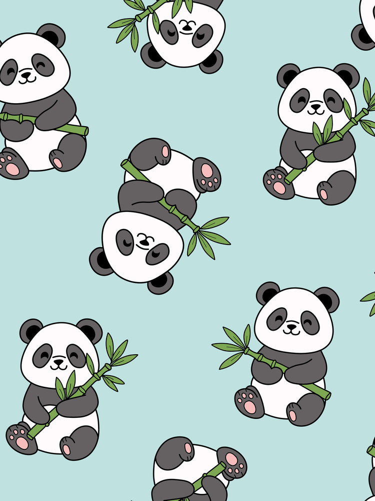 Bamboo Baby Boy/Girl Cute Animal Printed Bodysuit Blue