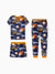 Toddler / Kids Christmas / Halloween PJS for Boys 3-Piece Bamboo Pajama Set 2-in-1 Look for 4 Seasons (Snug-Fitting) Black