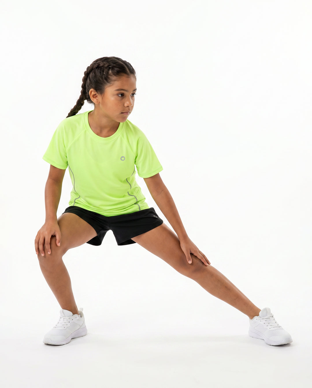 PatPat Rapidair activewear Kids Boy/Girl Athletic Quick-Dry & Instant-Cooling UPF 100+ Rash Guard T-Shirt Green