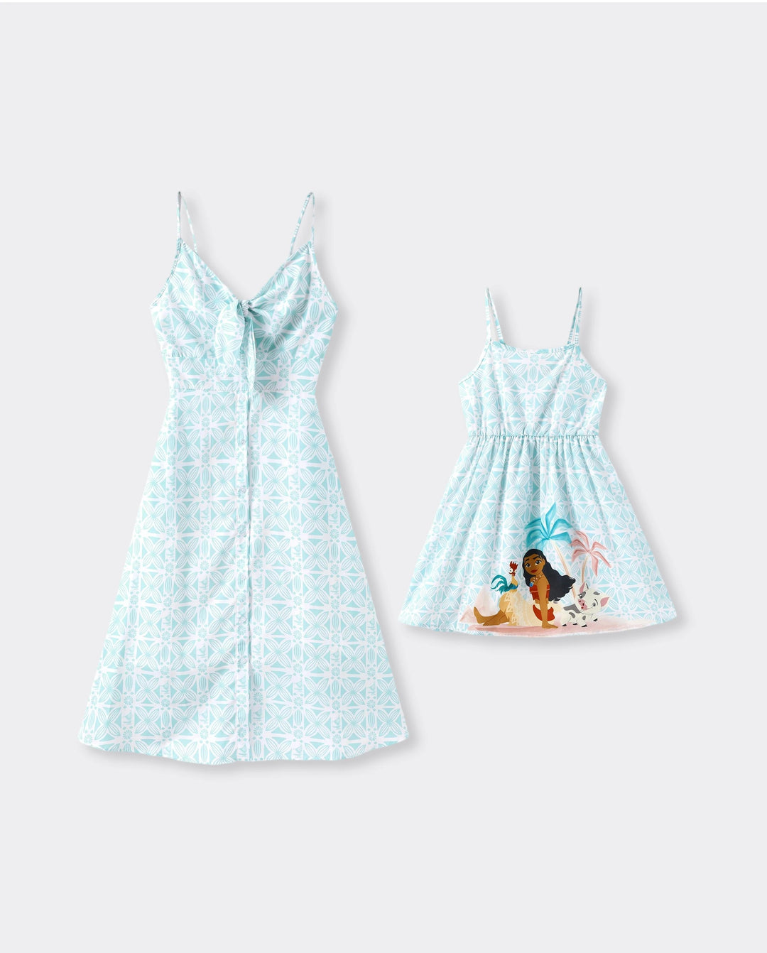 Disney Princess Mommy & me Moana Dress Green