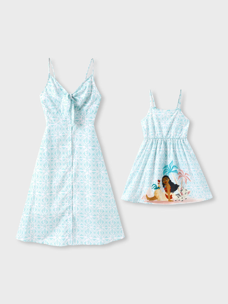 Disney Princess Mommy & me Moana Dress Green