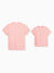 Daddy & Son Pink Outfits, Solid Color Shirts for Dad & Son, Perfect for Summer Family Outings and Photos