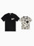 Daddy & Son Paisley Print Outfits Sleeveless Spaghetti Strap Dress & Cotton T-Shirt for Mom, Dad, & Kids Perfect for Family Outings & Photos Black