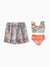 Daddy & Daughter Floral Swimwear Bikini Set for Mom & Daughter Floral Board Shorts for Dad & Son, Cute Beach Outfits for Vacation & Pool Days Multi-color
