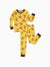 Christmas / Halloween Pajama 2-piece Bamboo Pajamas Set With Childlike Print for Baby / Toddler( Snug-Fitting) Yellow