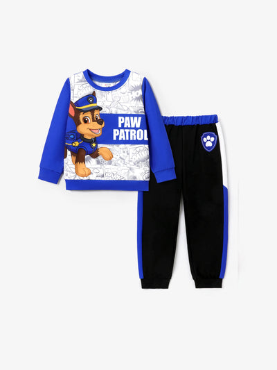 PAW Patrol 2pcs Toddler Boy Chase Pullover Sweatshirt with Pants Set Blue