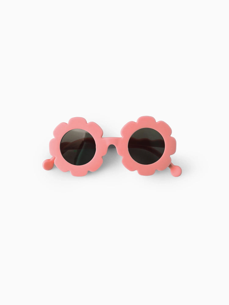 Polarized Sunflower Toddler Sunglasses Silicone Red