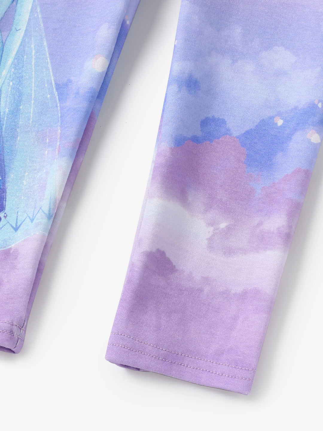 Disney Frozen Elsa Toddler Girl Elsa Print Naia™ Tie-Dye leggings DeepBlue