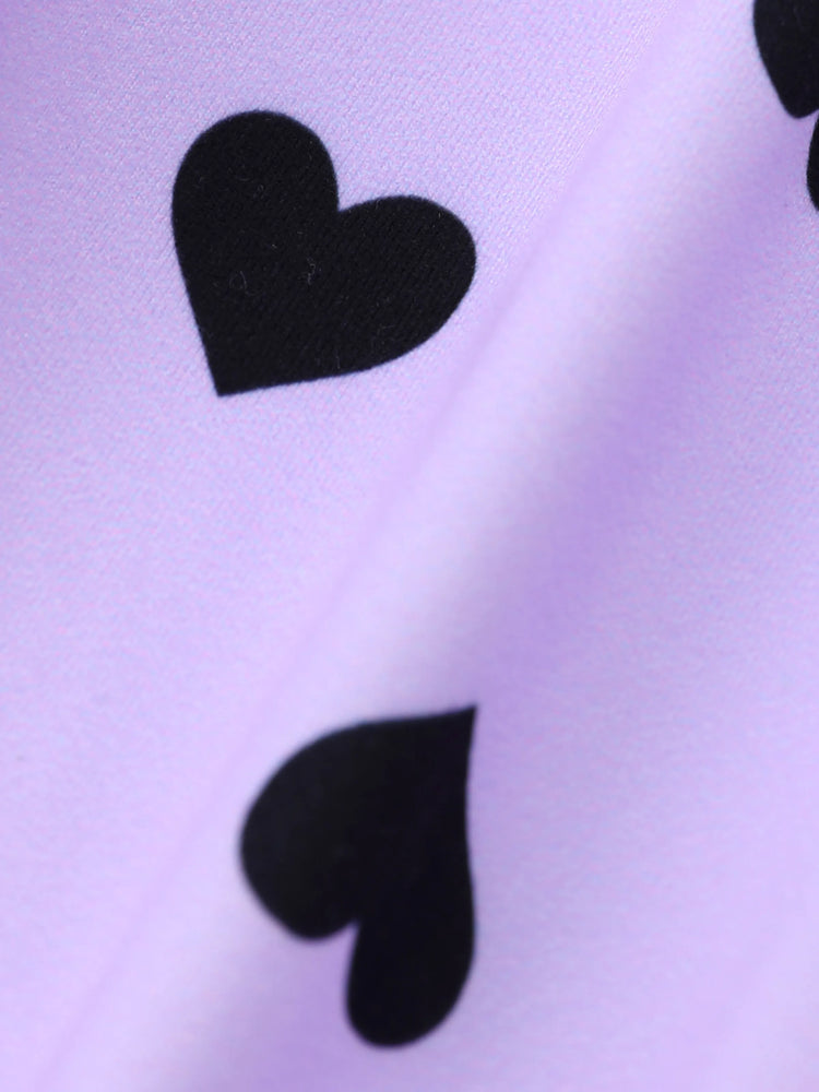 Toddler/Kid Girl Elasticized Leggings Purple