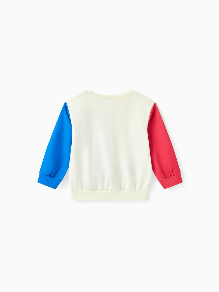 Sweat-shirt en coton Marshall pour tout-petit garçon de la Pat' Patrouille orange-rouge