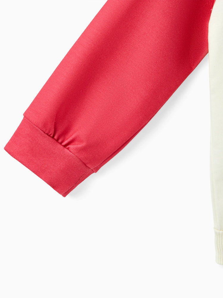 Sweat-shirt en coton Marshall pour tout-petit garçon de la Pat' Patrouille orange-rouge