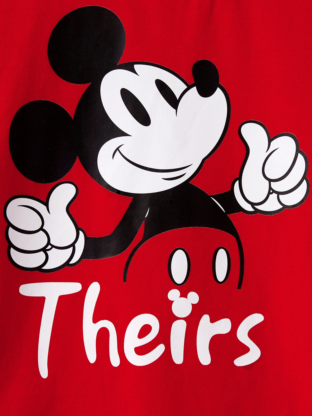 Disney Mickey and Friends Mommy & me Funny Gesture Dress/Romper for Gift Red