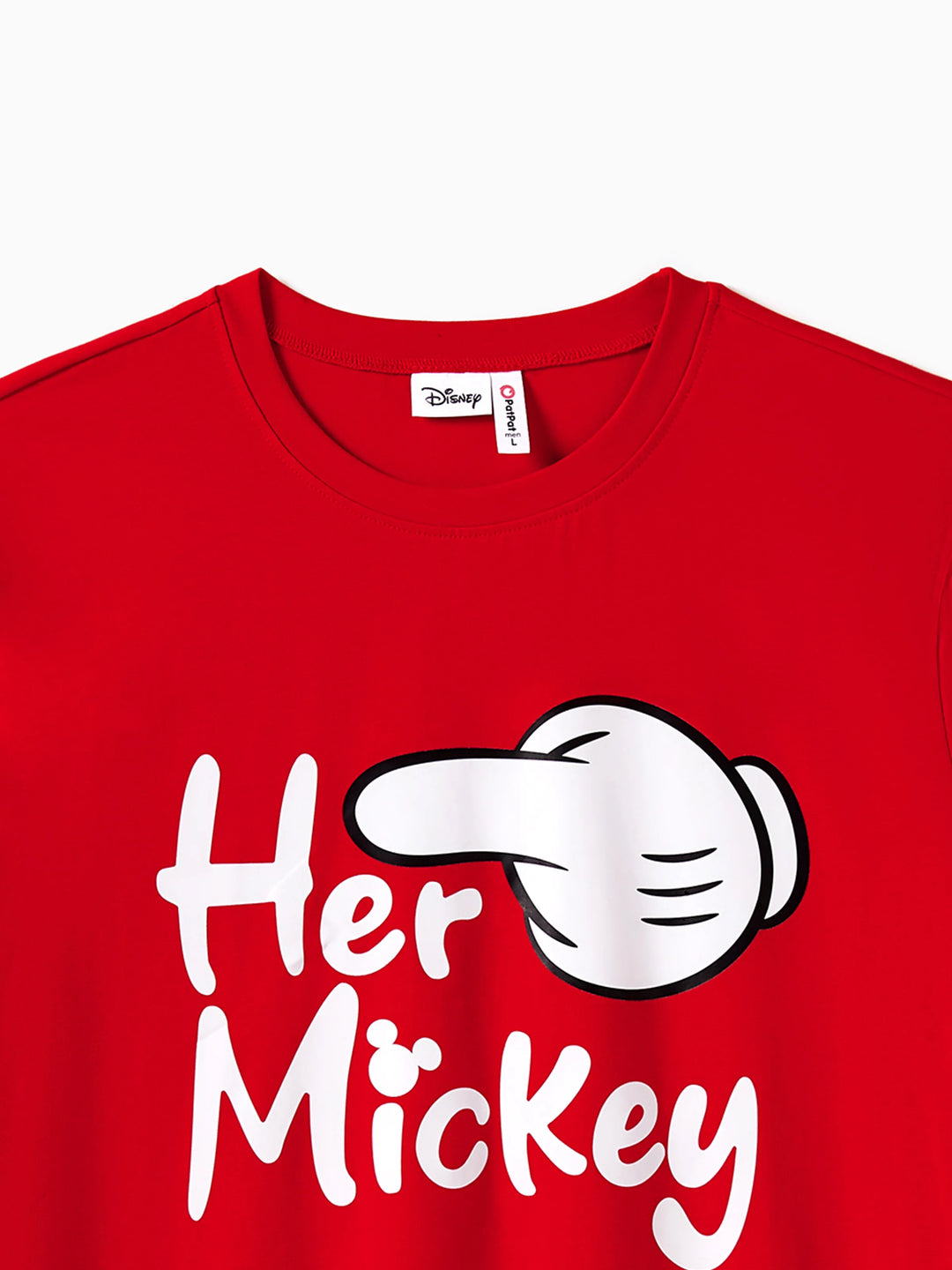 Disney Mickey und Freunde Daddy & Son Lustiges Gesten Baumwoll-T-Shirt als Geschenk Rot