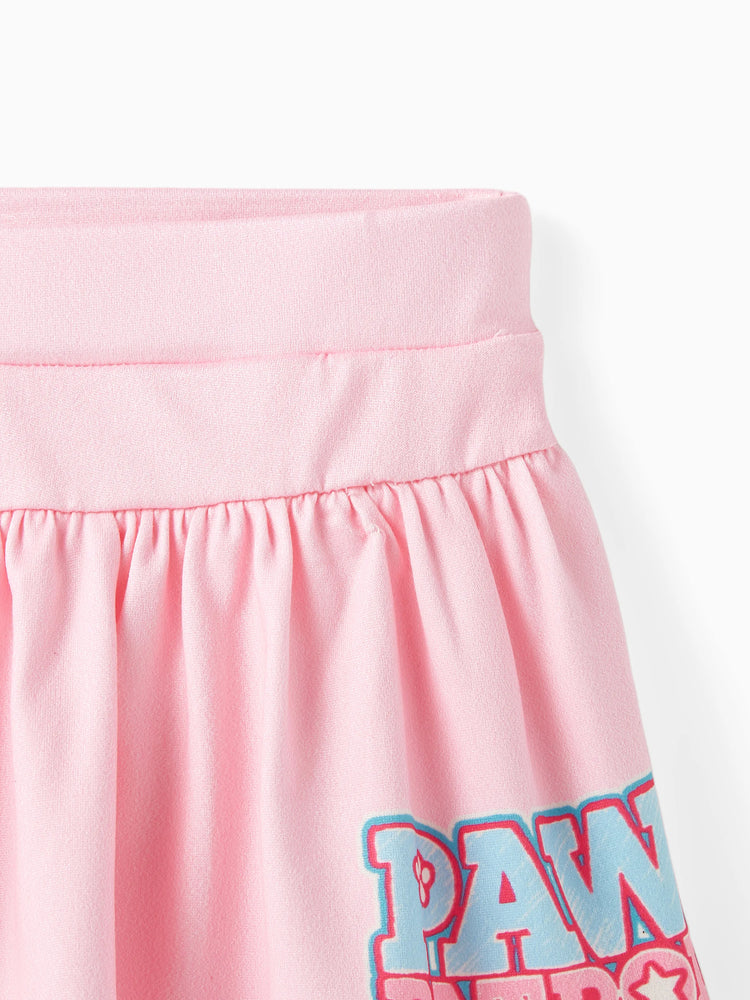 PAW Patrol Toddler Girl Skye Skirt Leggings Pink