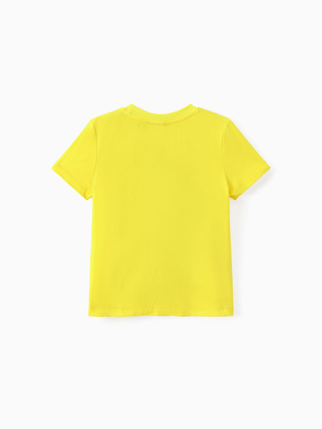 Paw Patrol Kurzarm-Baumwoll-T-Shirt mit Aufdruck für Mädchen/Jungen gelb