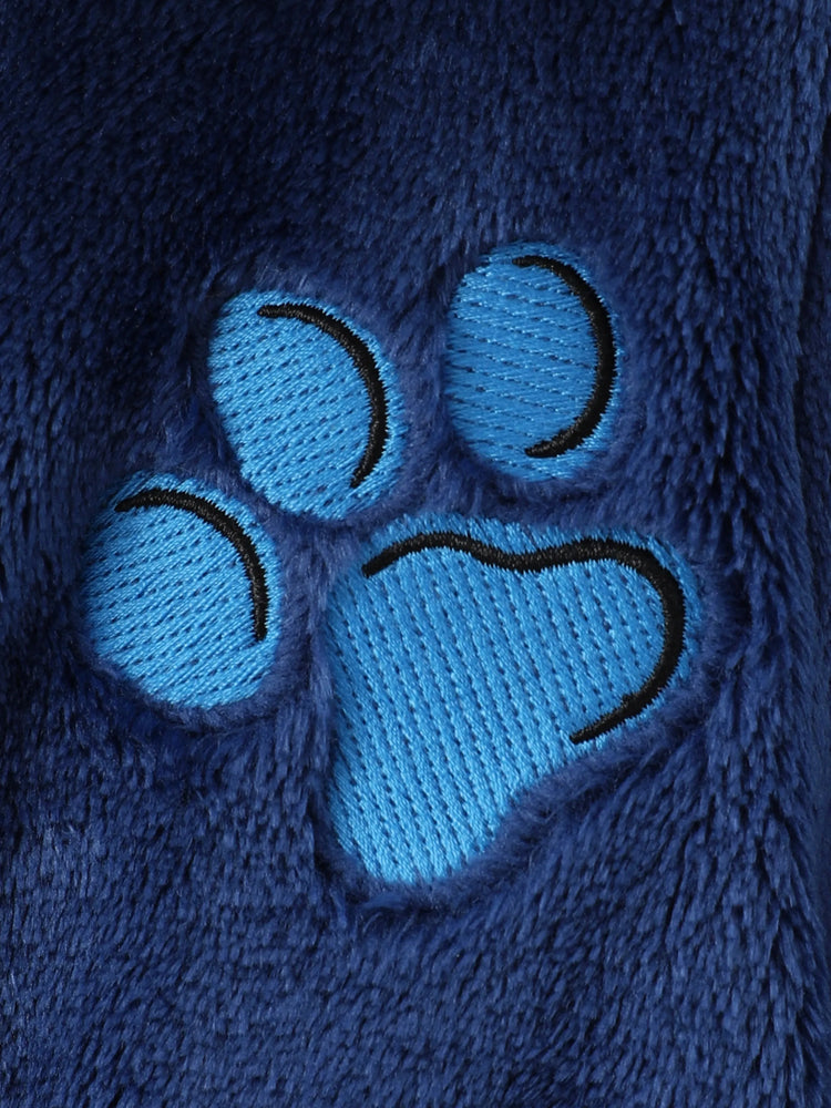 Manteau à capuche doux et pelucheux Chase pour tout-petit garçon de la Pat' Patrouille, bleu