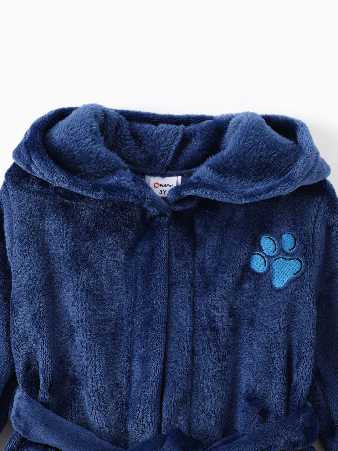 PAW Patrol Toddler Boy 1pc Chase Soft Fuzzy Hooded Coat Blue