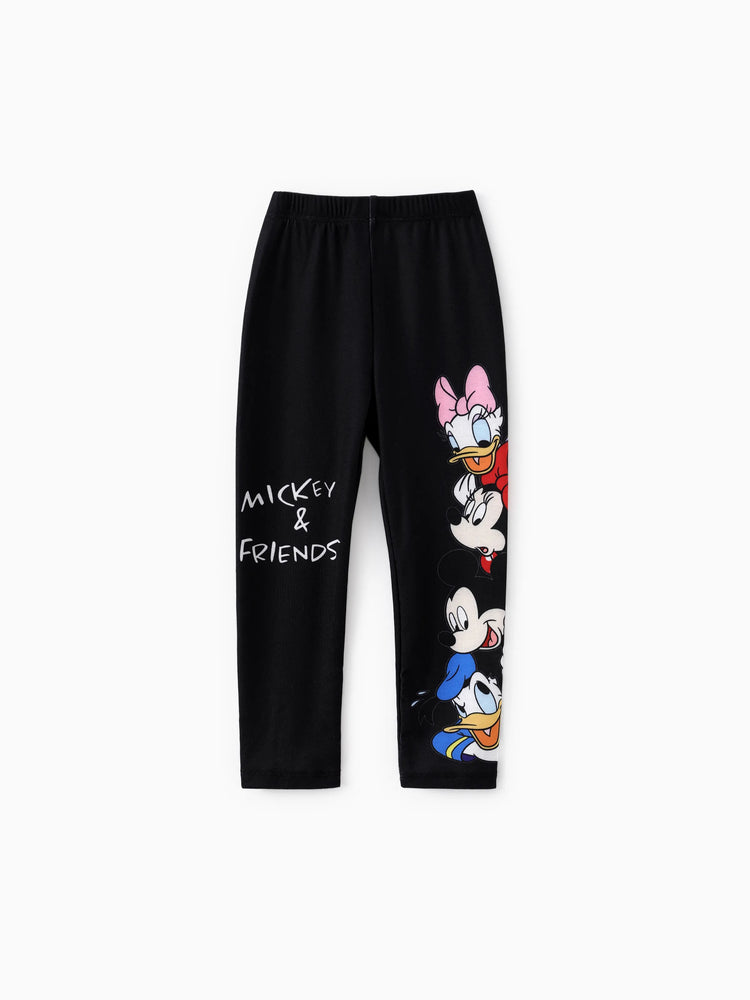 Leggings Daisy Disney Mickey et ses amis pour petite fille, noir
