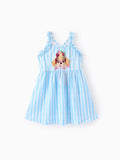 PAW Patrol Toddler Girl Skye Ruffled Sweet Dress Blue