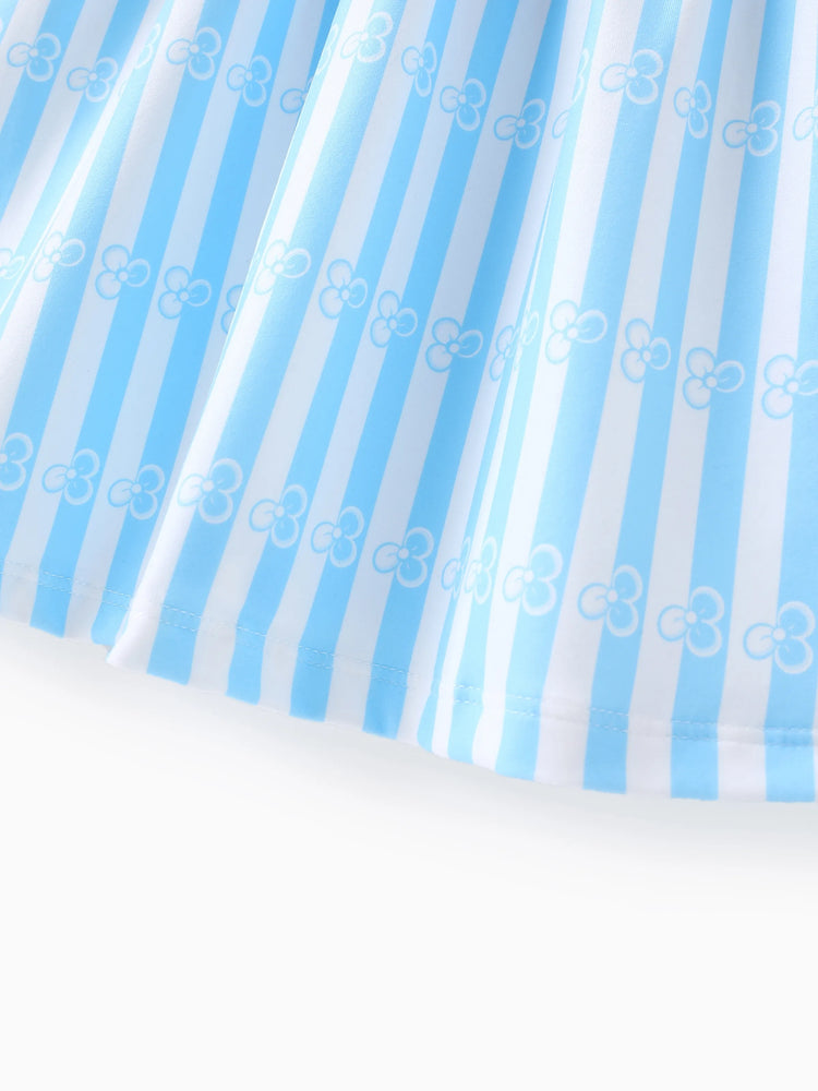 PAW Patrol Toddler Girl Skye Ruffled Sweet Dress Blue