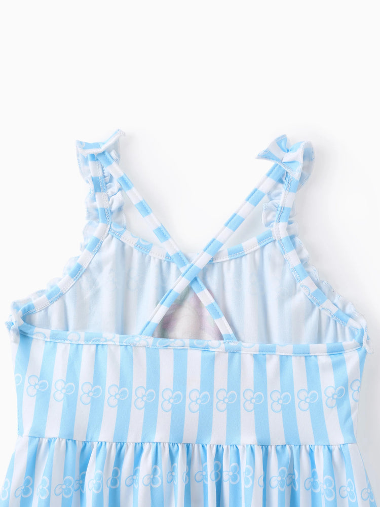 PAW Patrol Toddler Girl Skye Ruffled Sweet Dress Blue