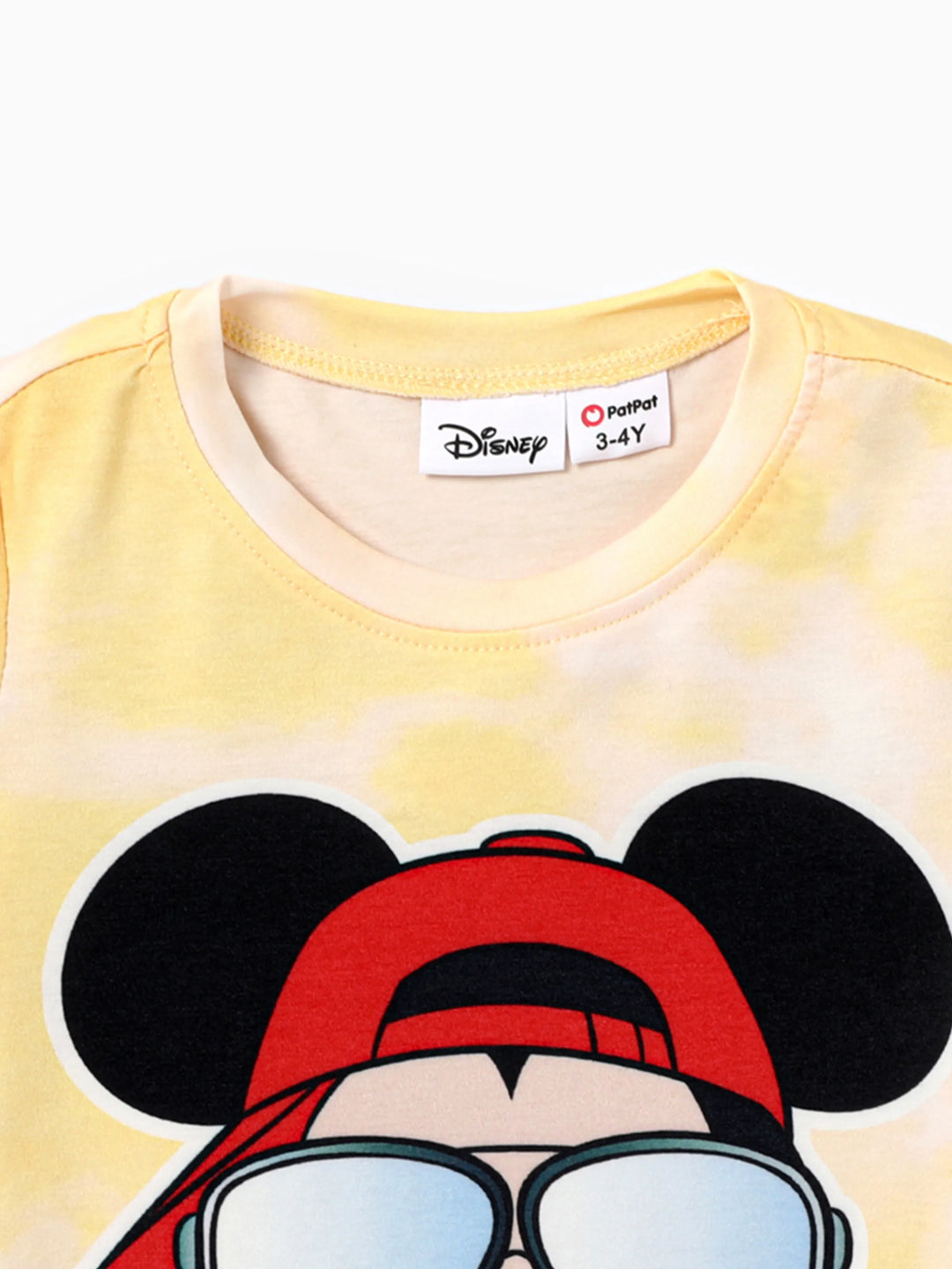 Disney Mickey and Friends Family Matching Naia™ Colorful Checkered Pattern Top/Sleeveless Dress/Onesie Multi-color