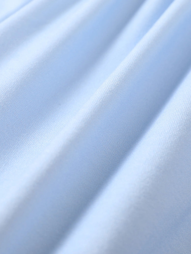 Disney Frozen Elsa & Anna 1pc Naia™ Character Print Ruffled/Sleeveless Dress Blue