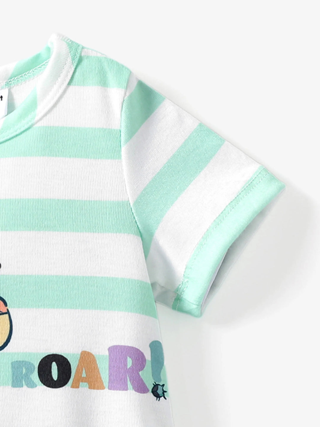 Disney König der Löwen Baby Jungen/Mädchen Simba 1pc Naia™ Dschungel-Print Gestreifter Strampler grün